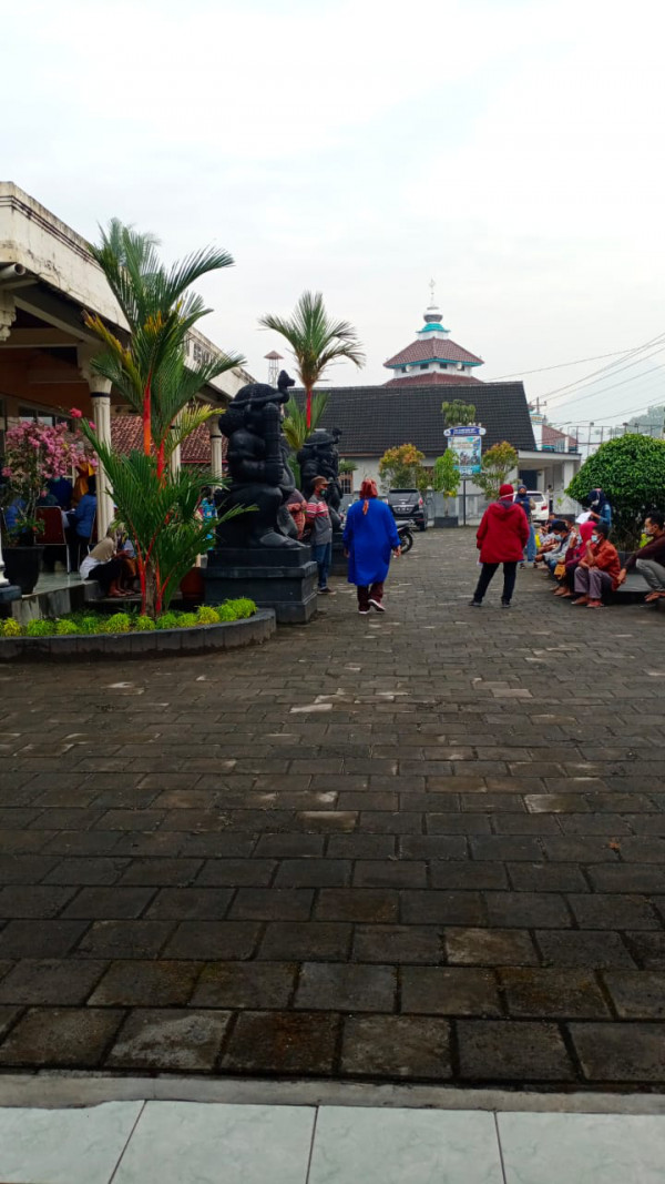 Vaksin Lansia Dosis 2 Kalurahan Bimomartani