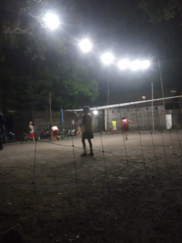 Latihan Voli Dusun Rogobangsan