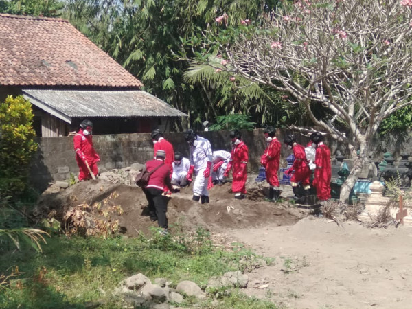 Pemakaman Covid 19 Dusun Banjarharjo