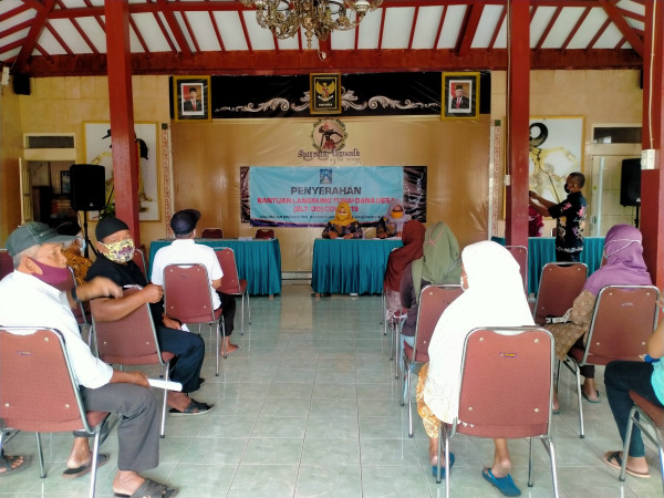 Pembagian BLT DD Kalurahan Bimomartani Tahap ke 7