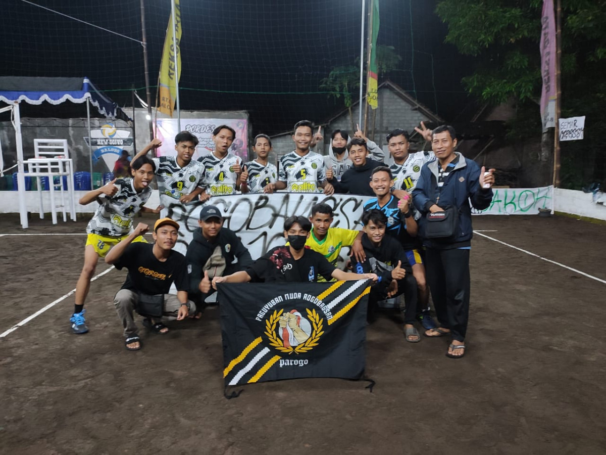 Pordes bola voli putra Rogobangsan