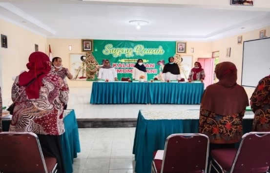 Pembinaan Hatinya PKK Kalurahan Bimomartani