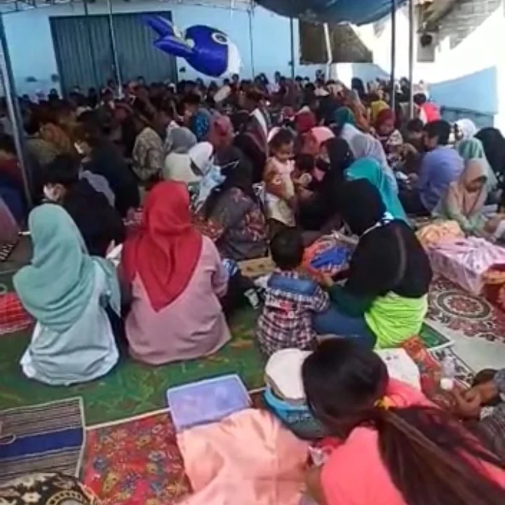 Kegiatan sadranan dusun Koroulon kidul