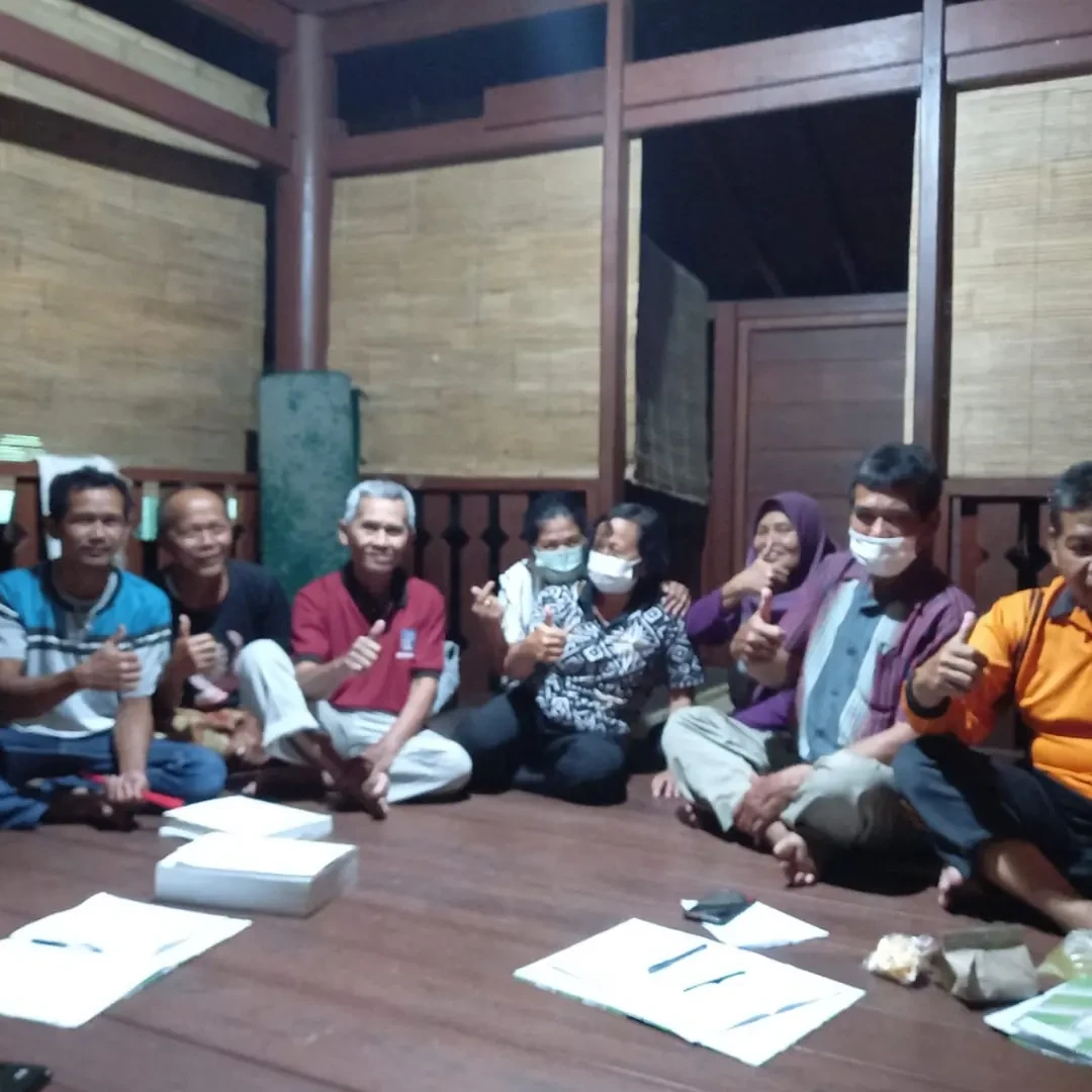 Rapat inti pengurus IPAL Koroulon kidul