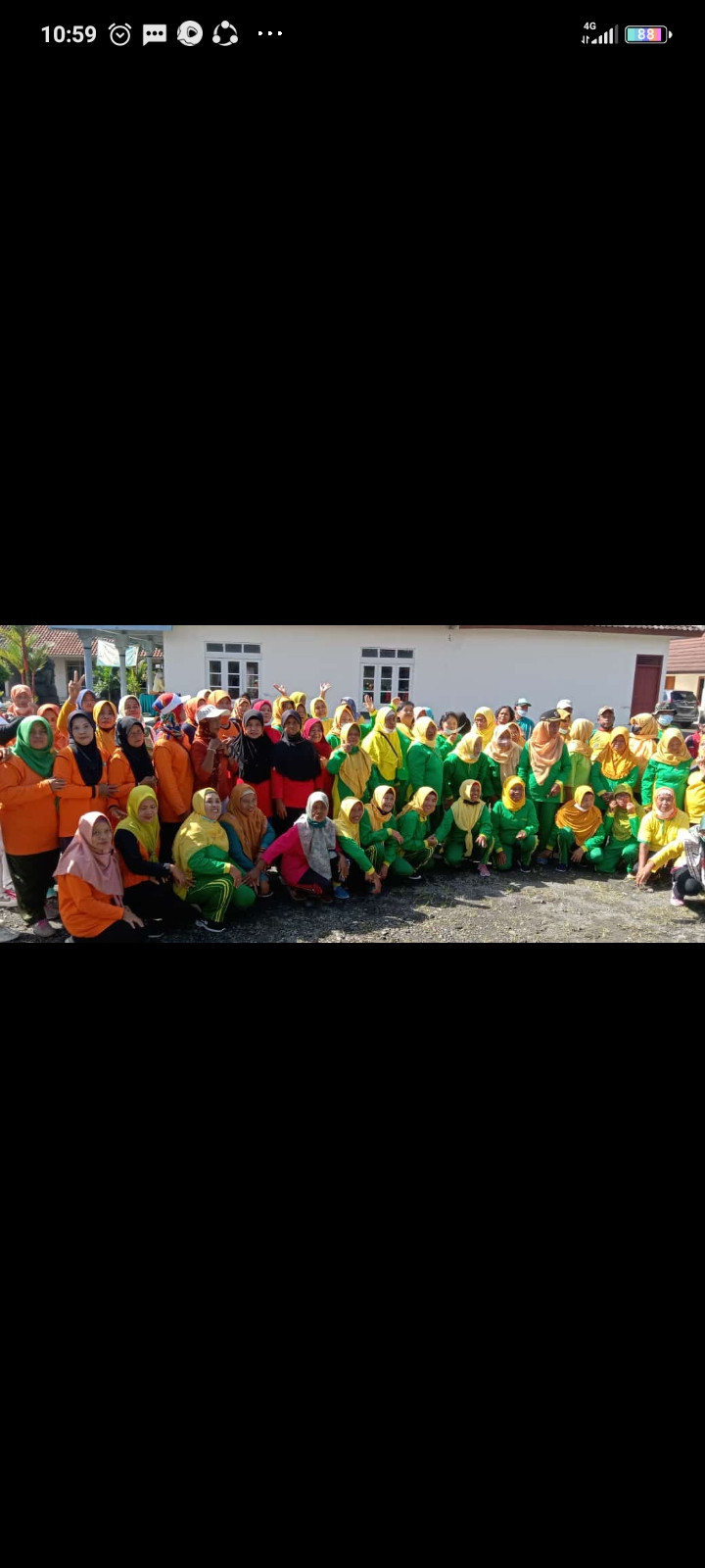 Senam lansia koroulon kidul