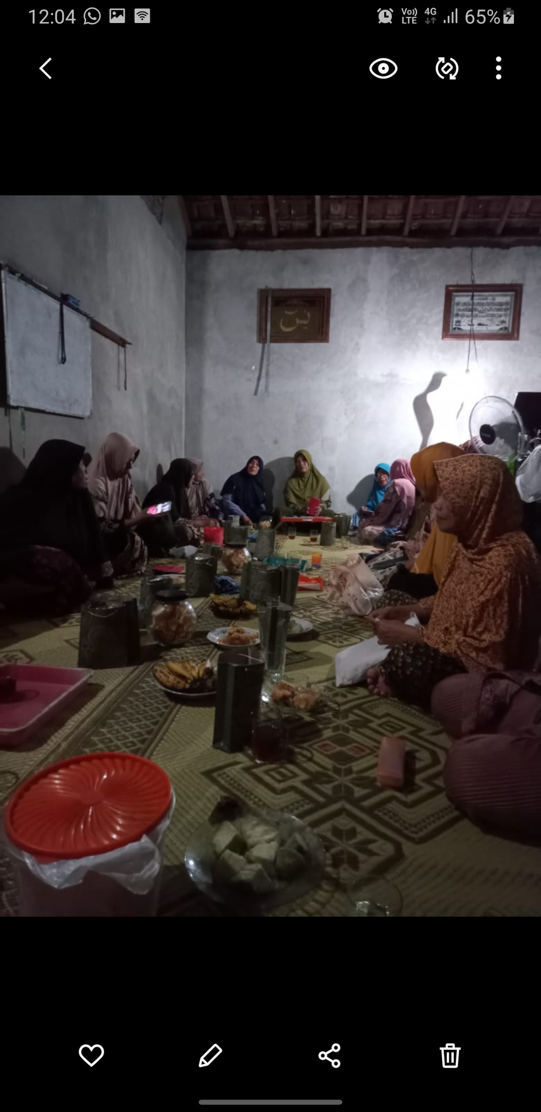 Perkumpulan ibu-ibu PKK RT 001/RW007