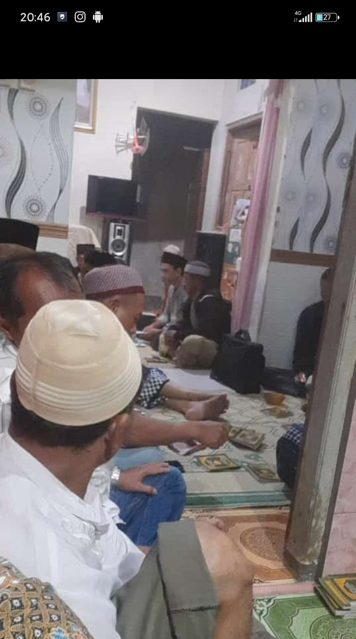 Kegiatan Yasinan dusun koroulon kidul