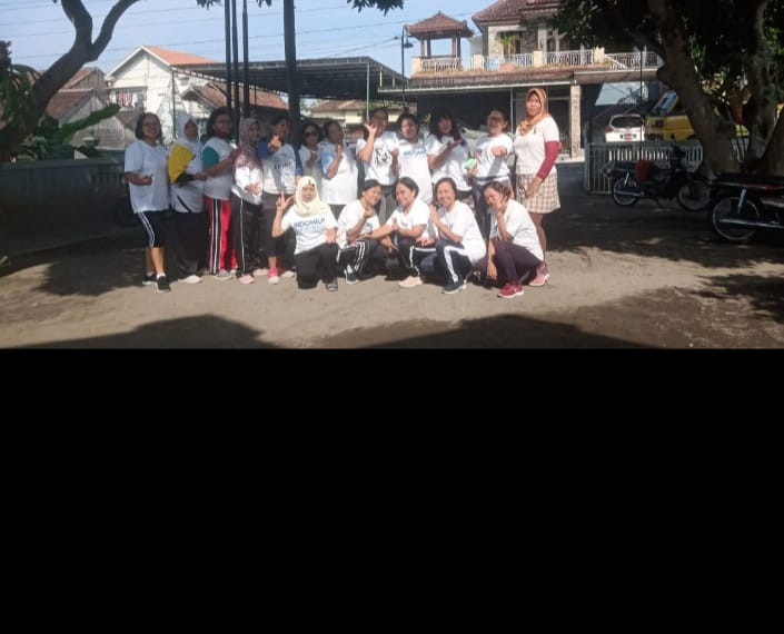 Kegiatan Senam Koroulon Kidul