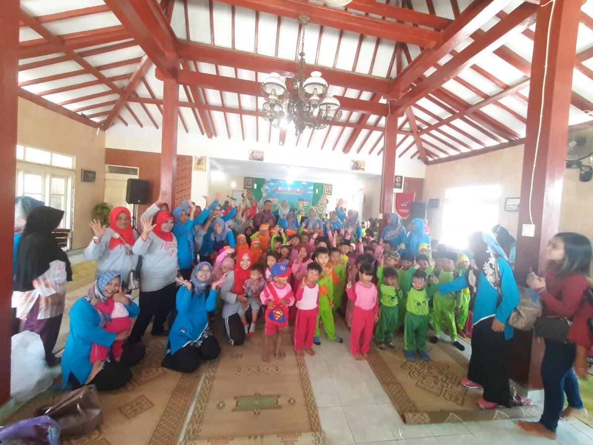 KEGIATAN GEBYAR PAUD BIMOMARTANI DALAM RANGKA HARI ANAK NASIONAL