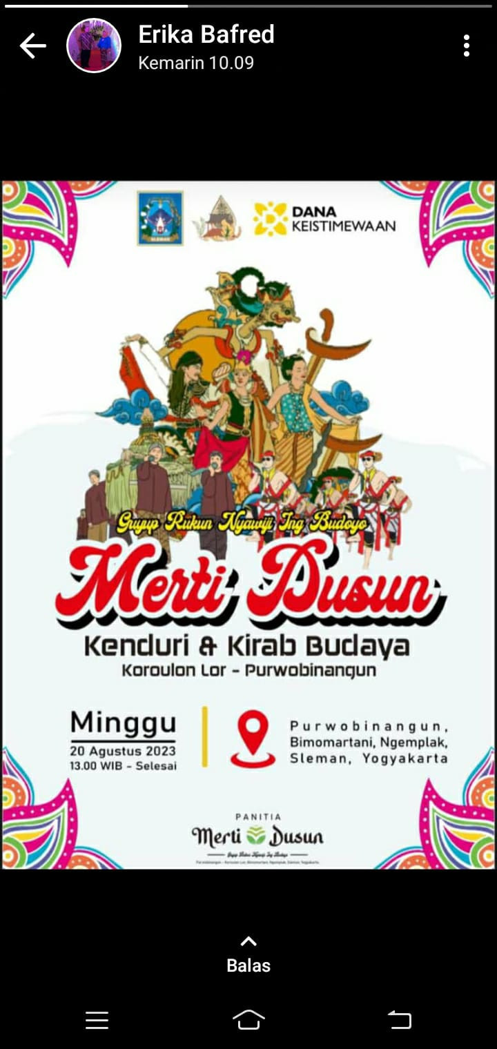 Merti Dusun Koroulon Lor Purwobinangun