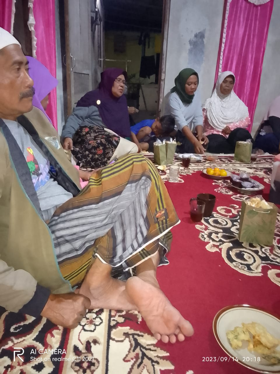 Pertemuan kelompok tani sayur hijau Rogobangsan
