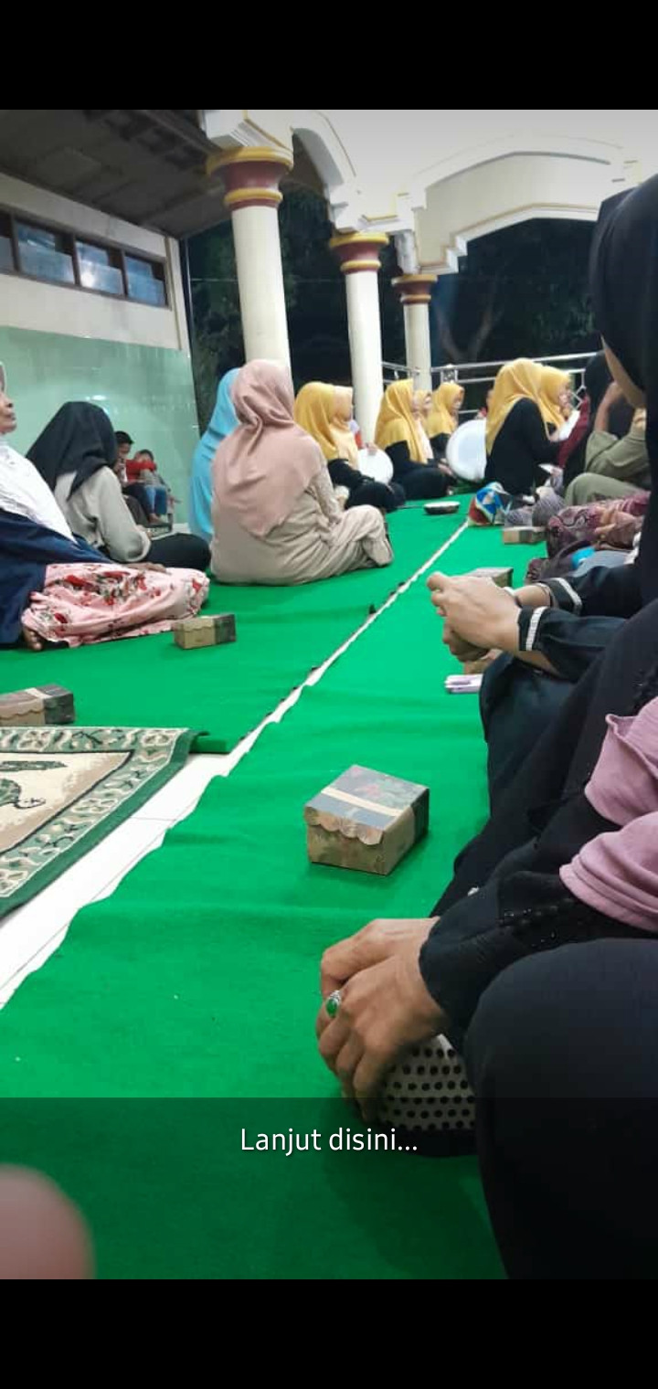 Peringngatan maulud nabi dusun  cokrogaten