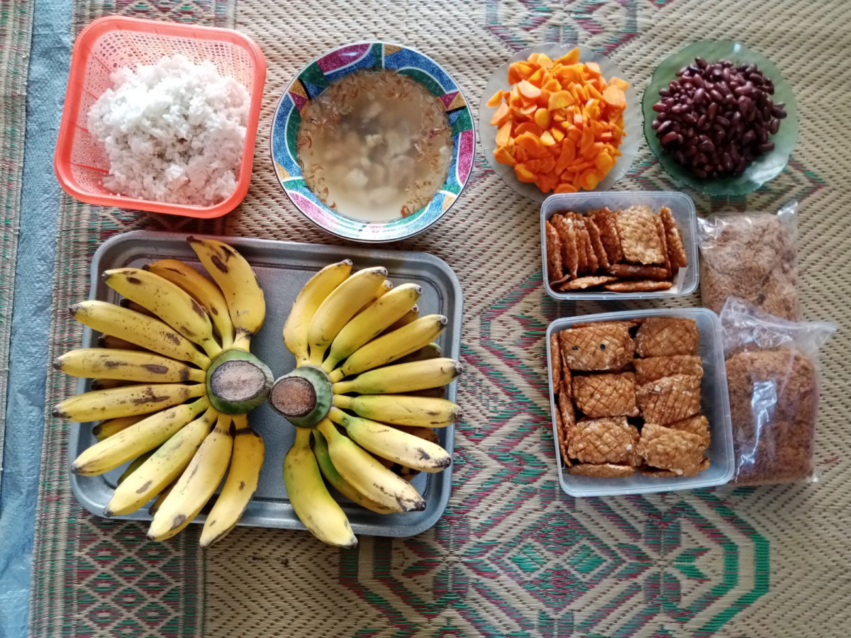 Makanan 4  bintang  posyandu jambu balong