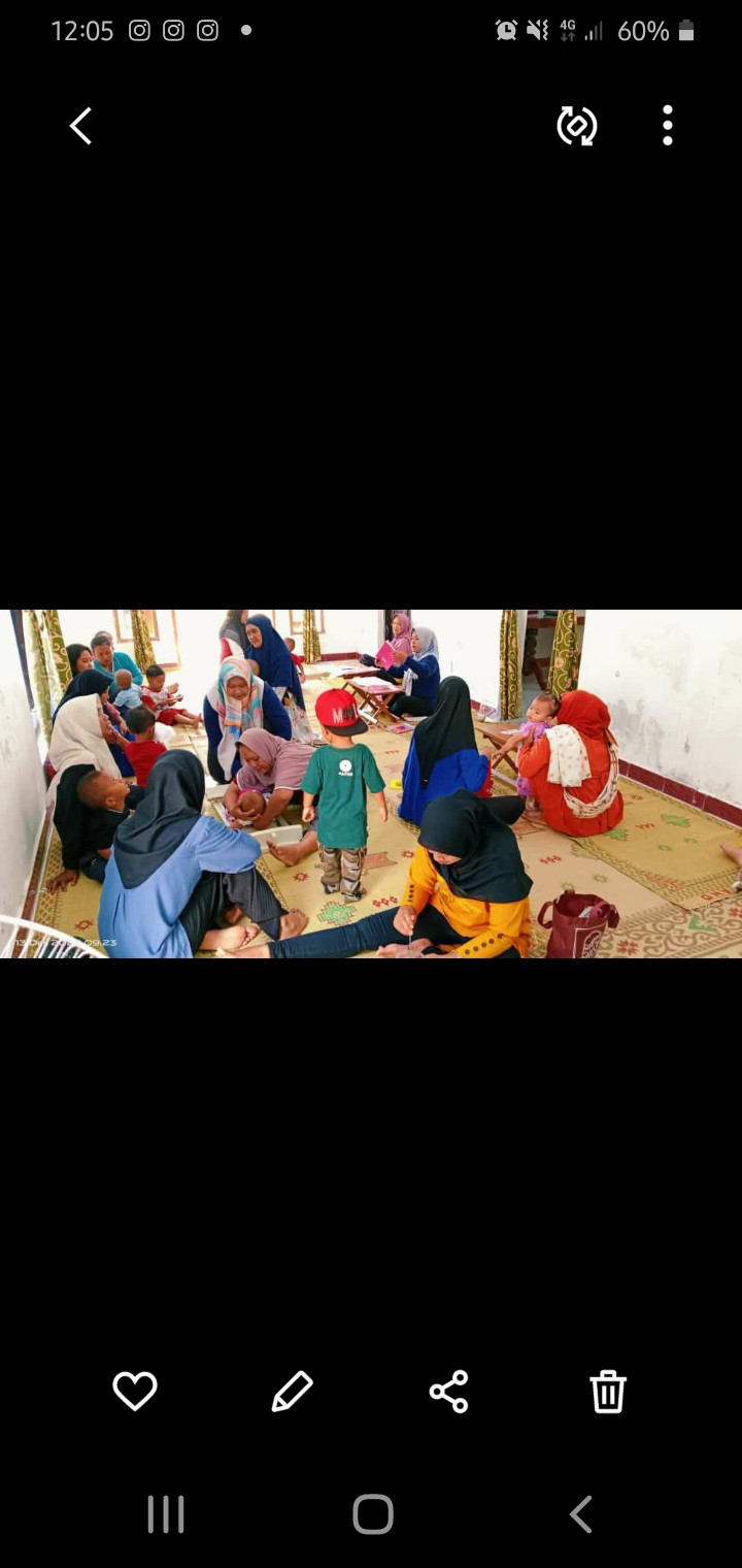 Posyandu pisang cokrogaten