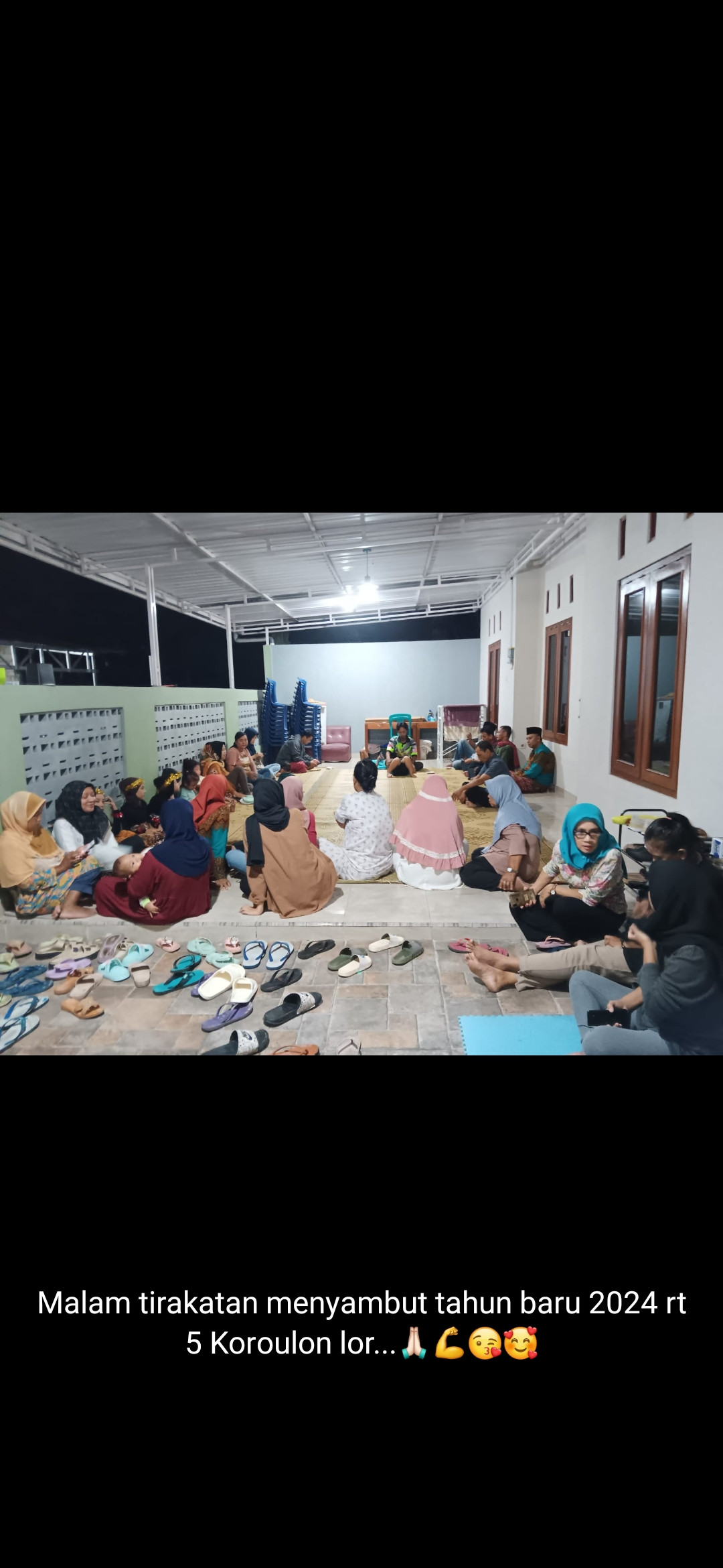 Malam Kebersamaan Warga Koroulon Rt 05