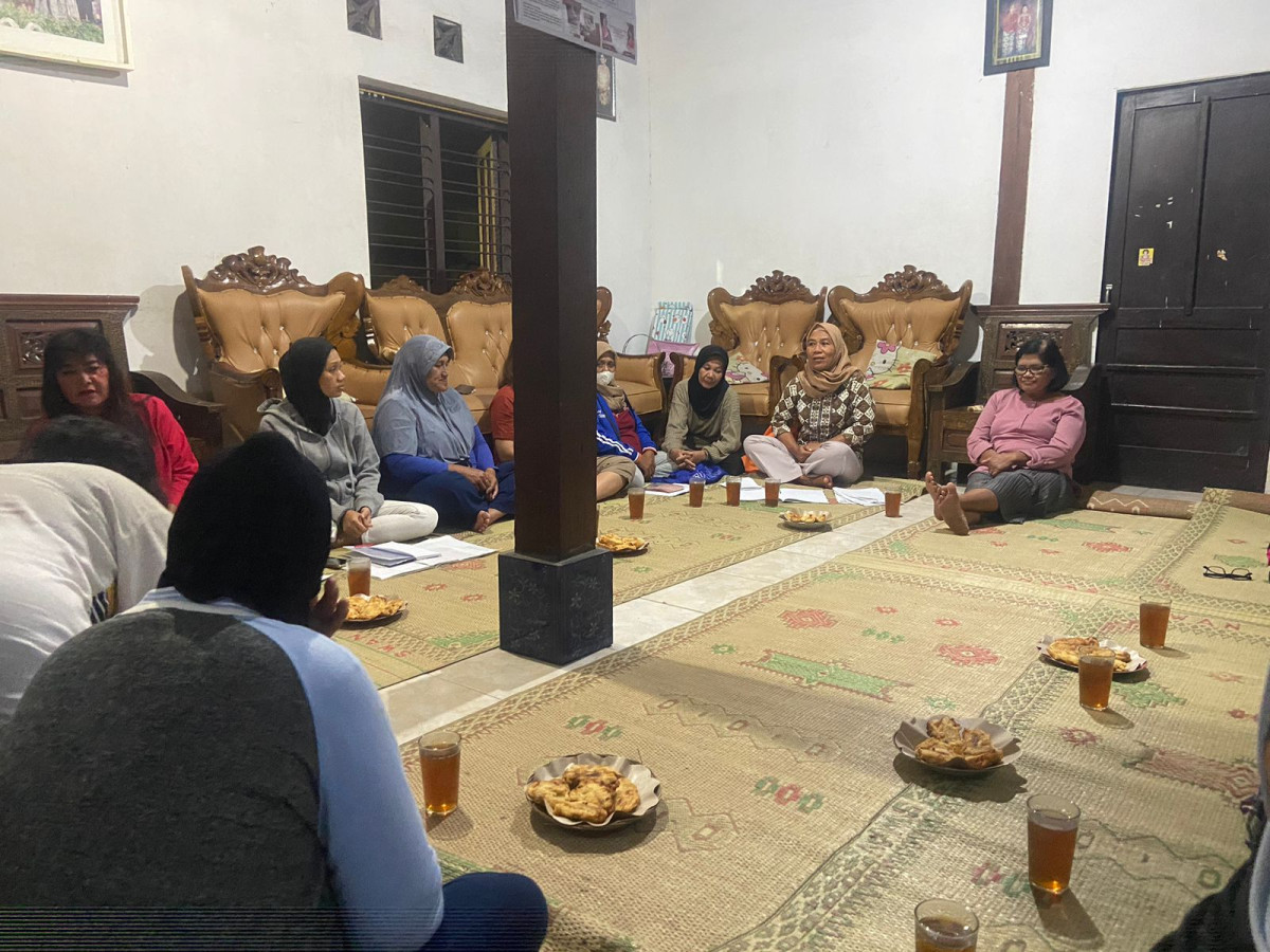 Rapat Koordinasi KWT Cindelaras Purwobinangun