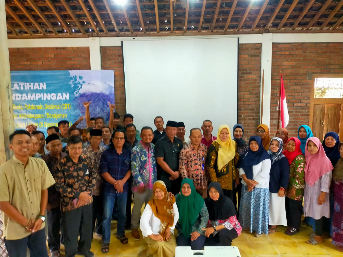Pendampingan desa Wisata Sorasan