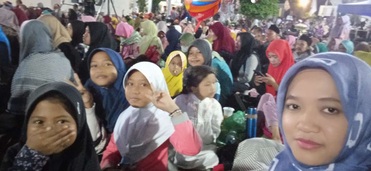 Kegiatan Shalawat Warga Koroulon Kidul dlm rangka Hari Jadi Bimomartani