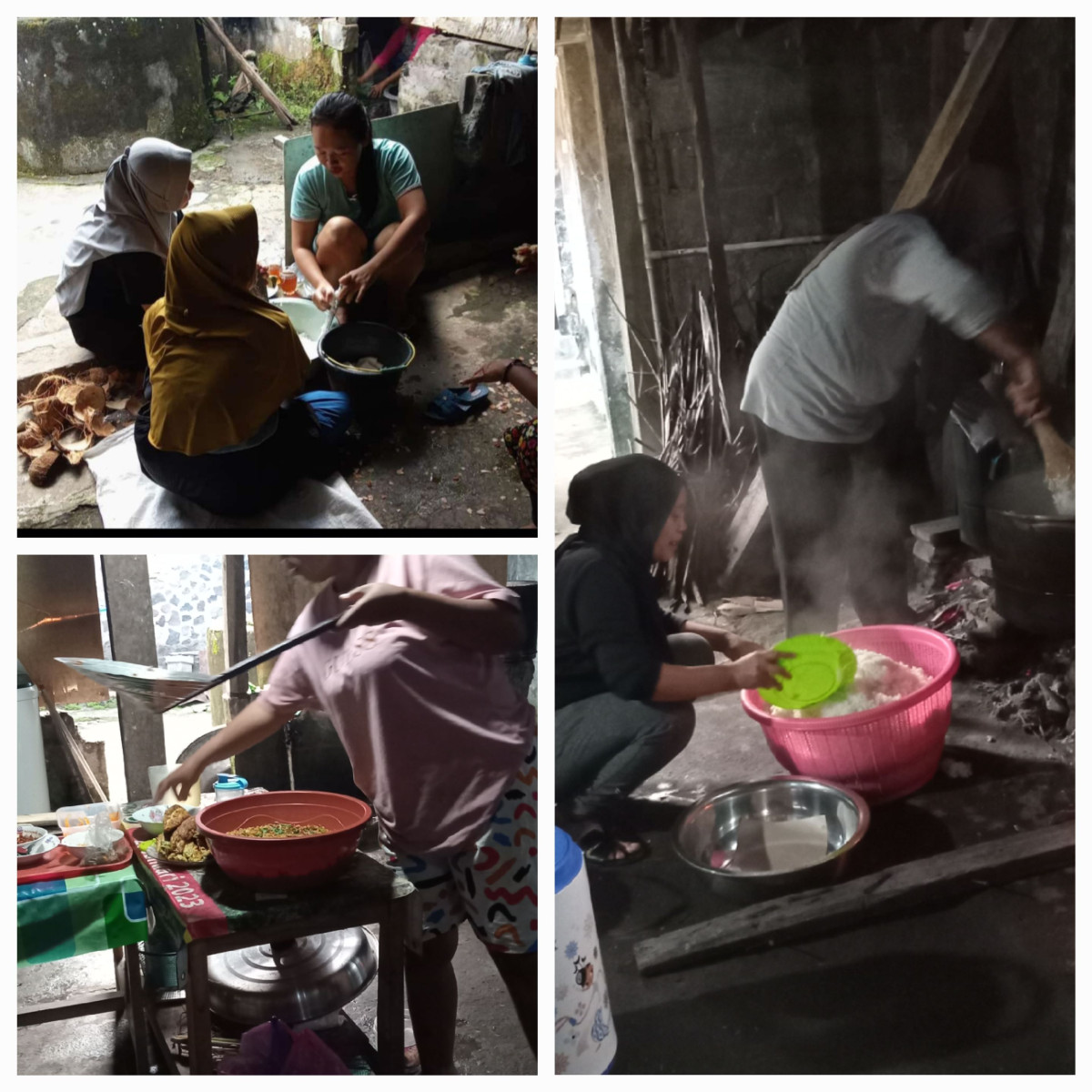 Persiapan malam 1 sura tegal jaten balong