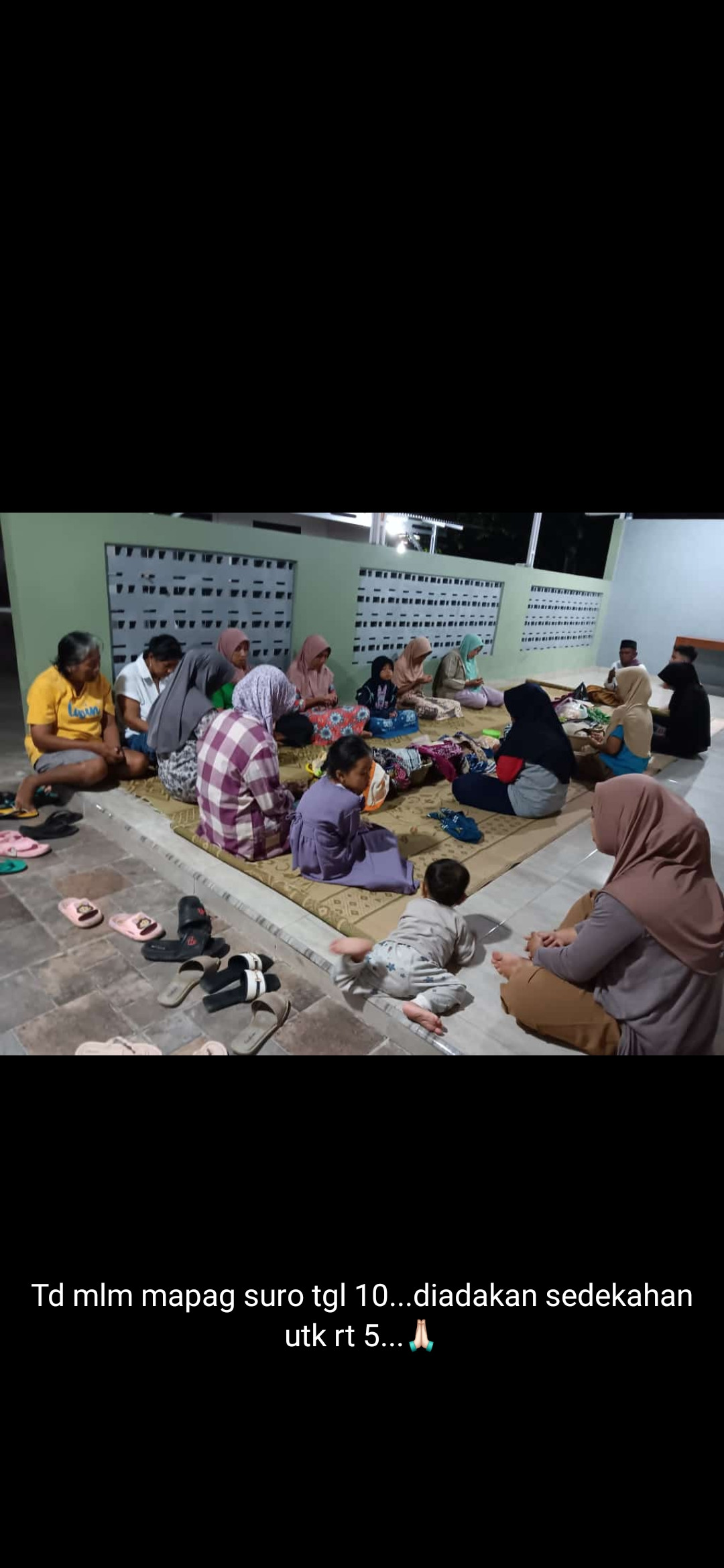 Sedekah 10 Muharram Koroulon Lor