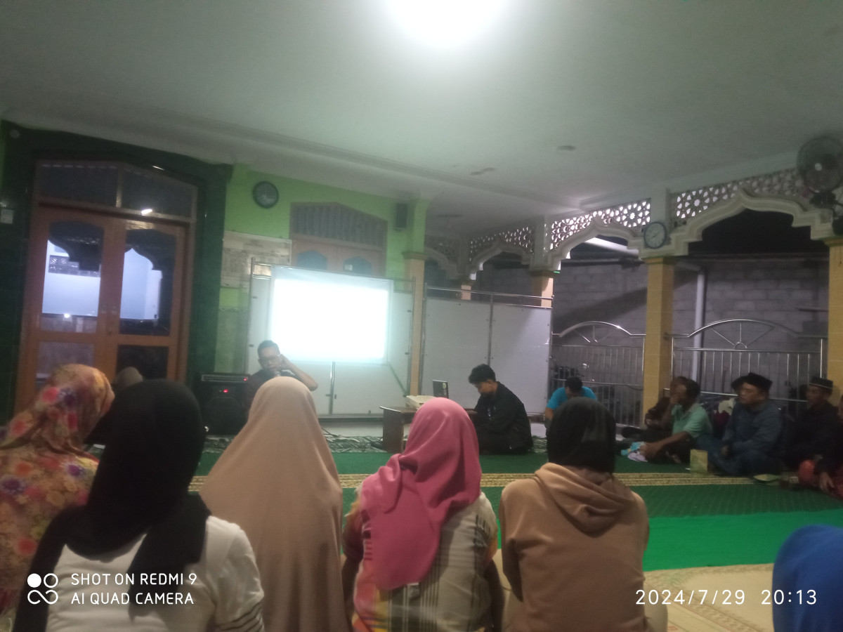 Sosialisasi pinjol, judi online dan pengelolaan sampah