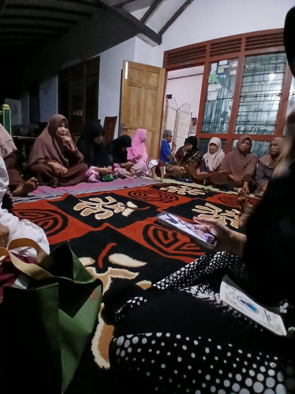 Yasinan rutin malam jum'at dusun Kalibulus