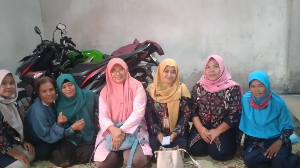 Pertemuan KWT Mawar Handayani dusun Kalibulus