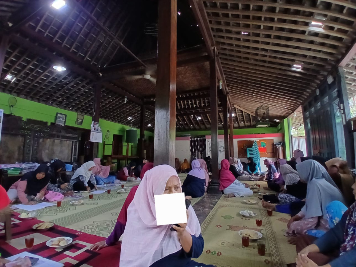 Pertemuan PKK Kring dusun Kalibulus