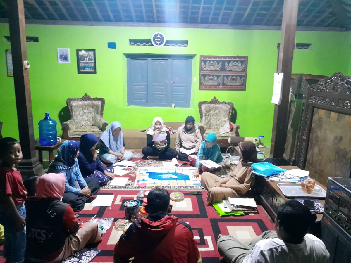 Latihan Simulasi PAAREDI dusun Kalibulus