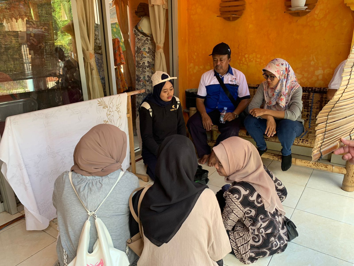 Kunjungan DinPar ke Dusun Sorasan