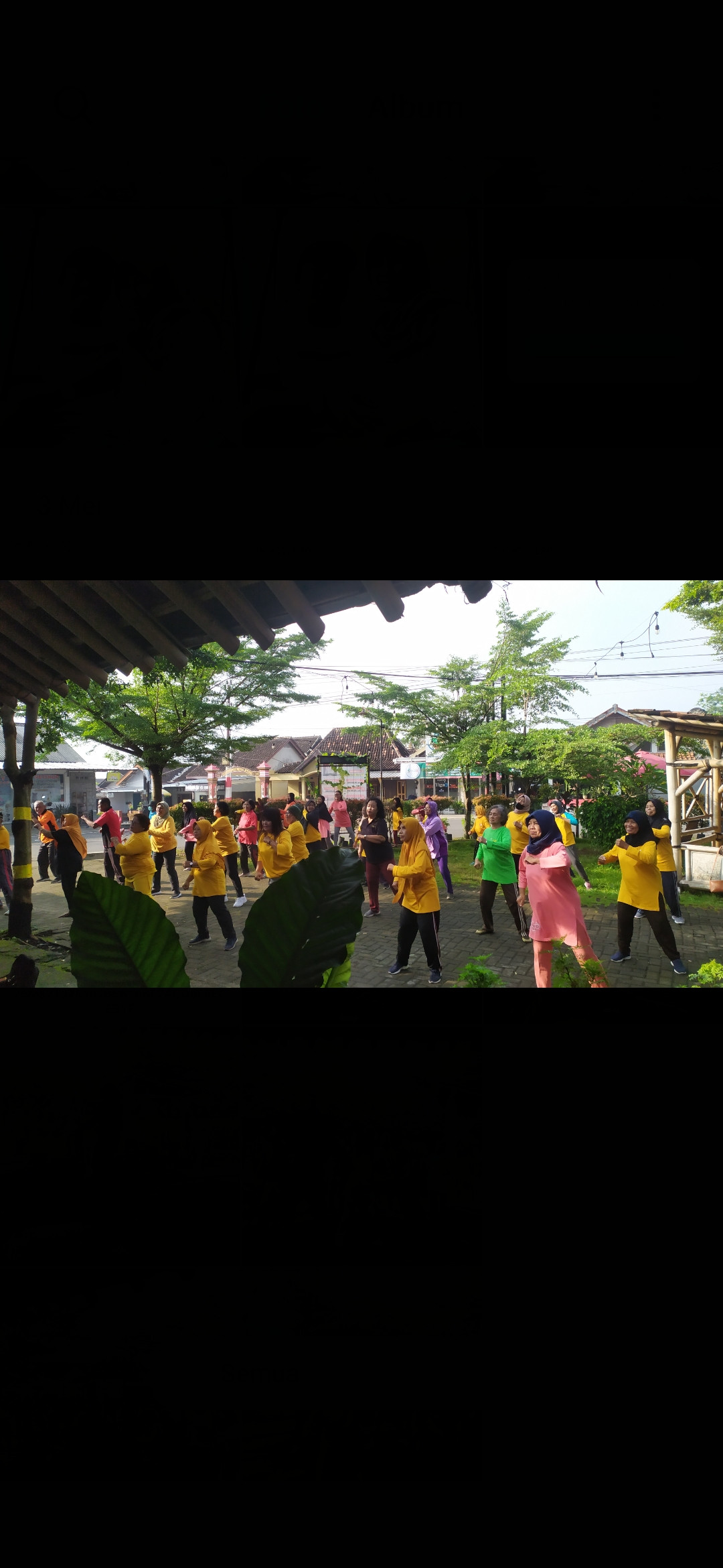 Senam Lansia Purwobinangun Koroulon Lor