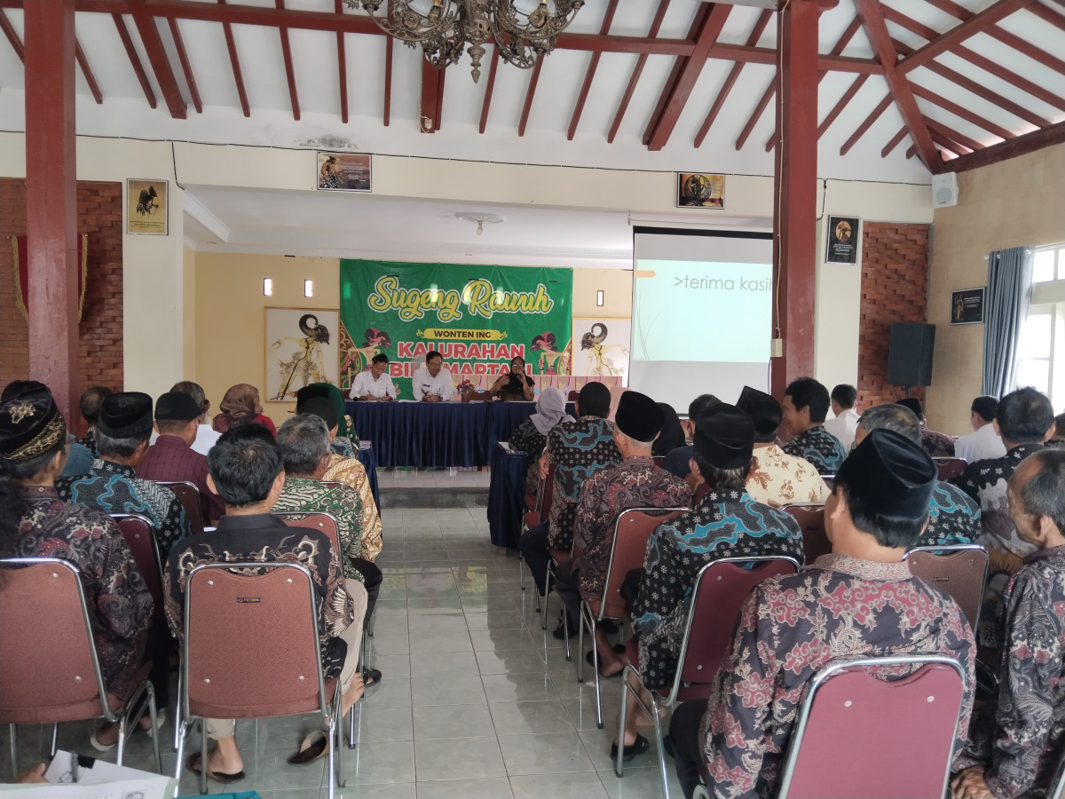 Pembinaan RT/RW Kalurahan Bimomartani