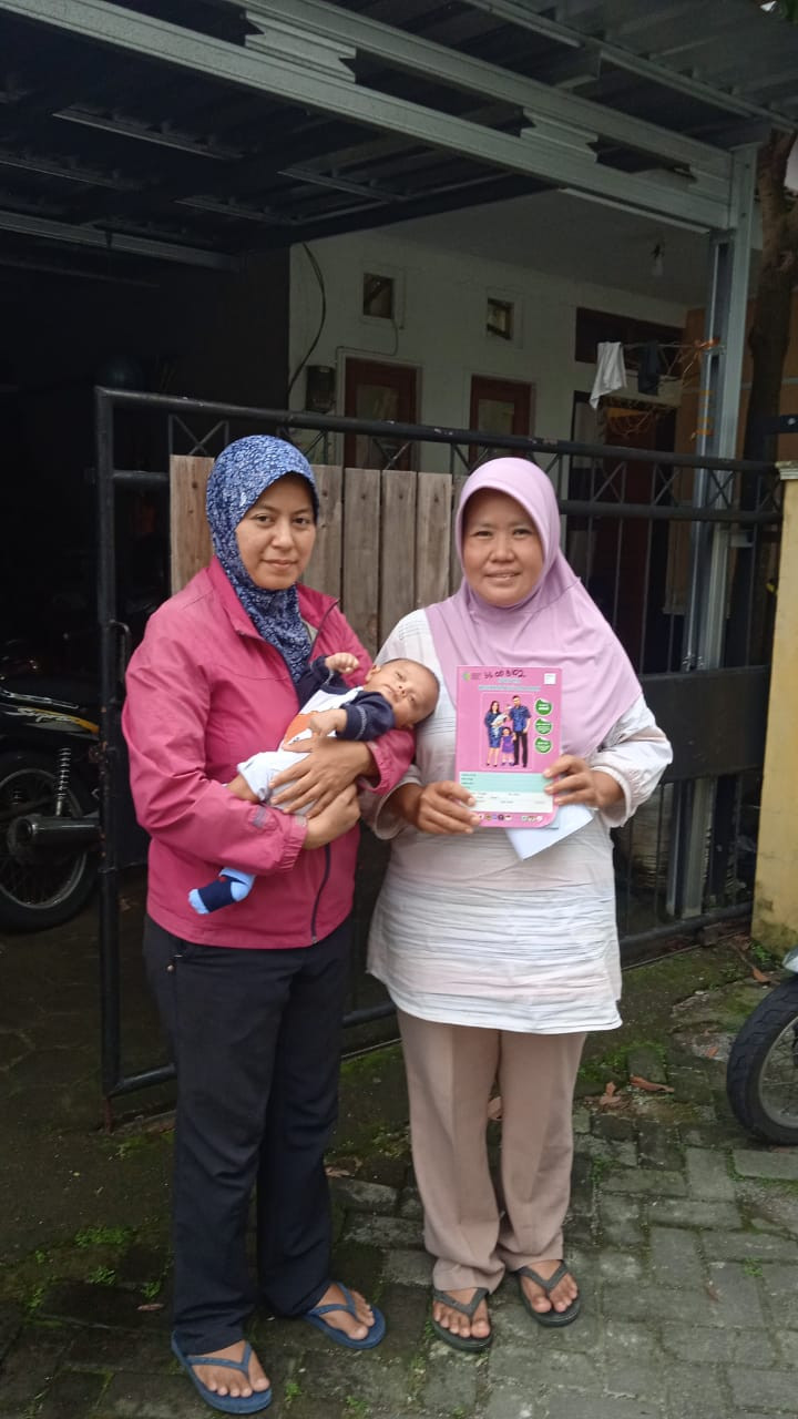 Kunungan rumah balita perum cokrogaten