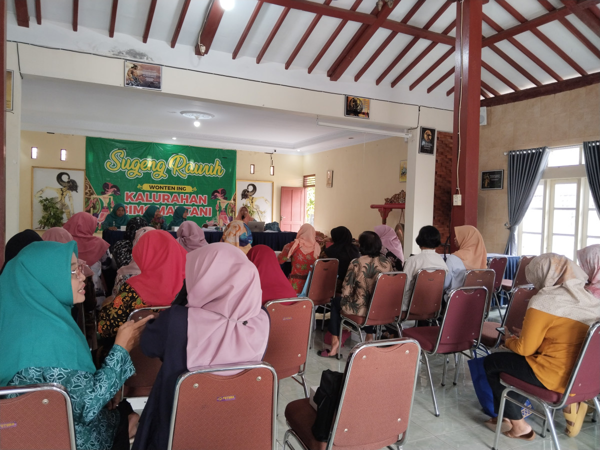 Pembinaan Aku Hatinya PKK di Padukuhan Koroulon Kidul oleh PKK Pokja 3