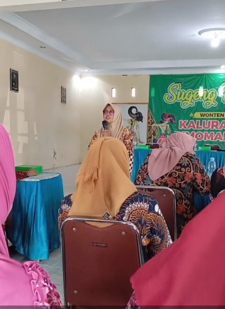 Kader Kragilan bimomartani mengikuti pembinaan kampung Kb