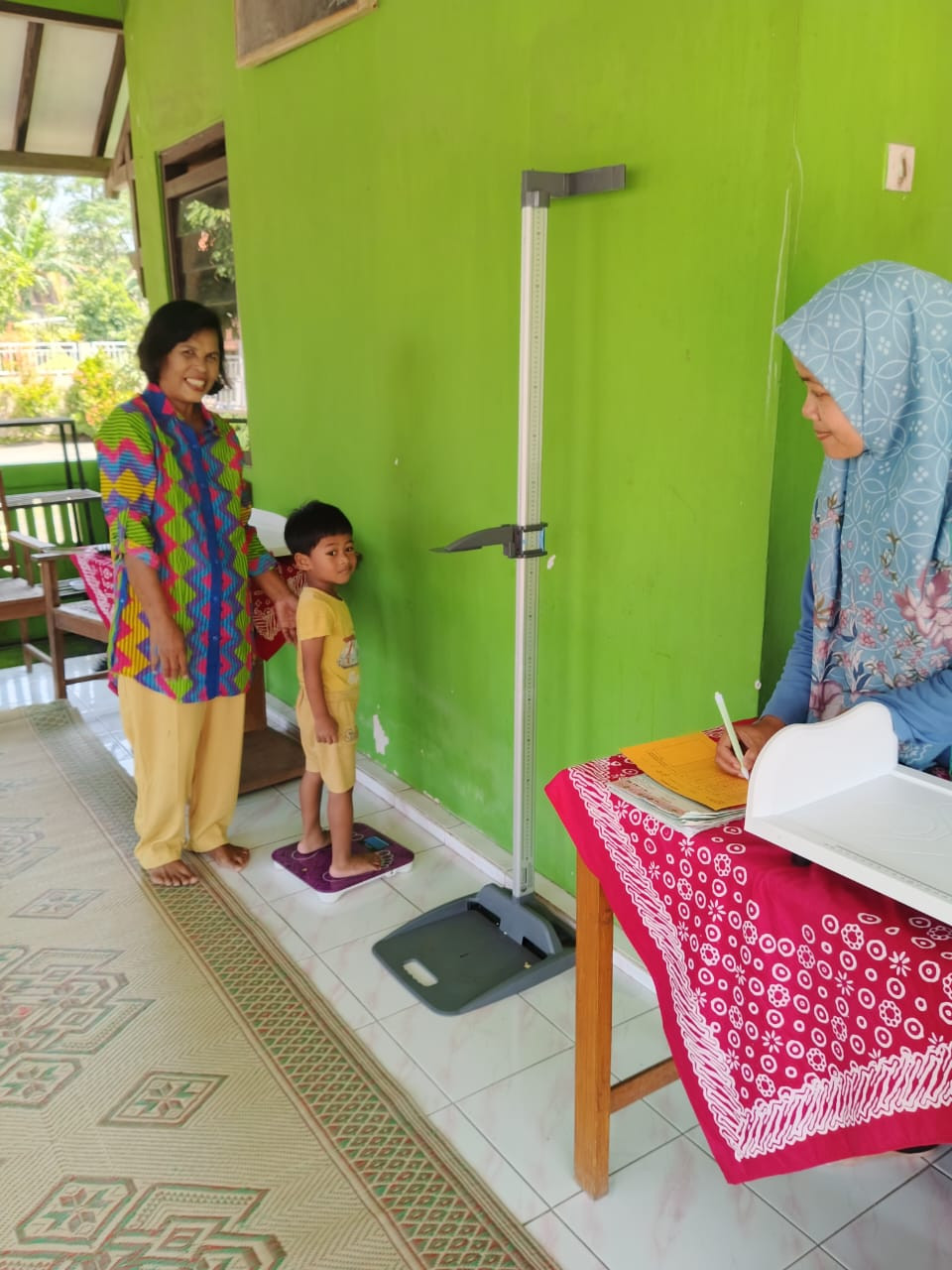 Posyandu rutin 15 Mei 2025 dusun koroulon Kidul