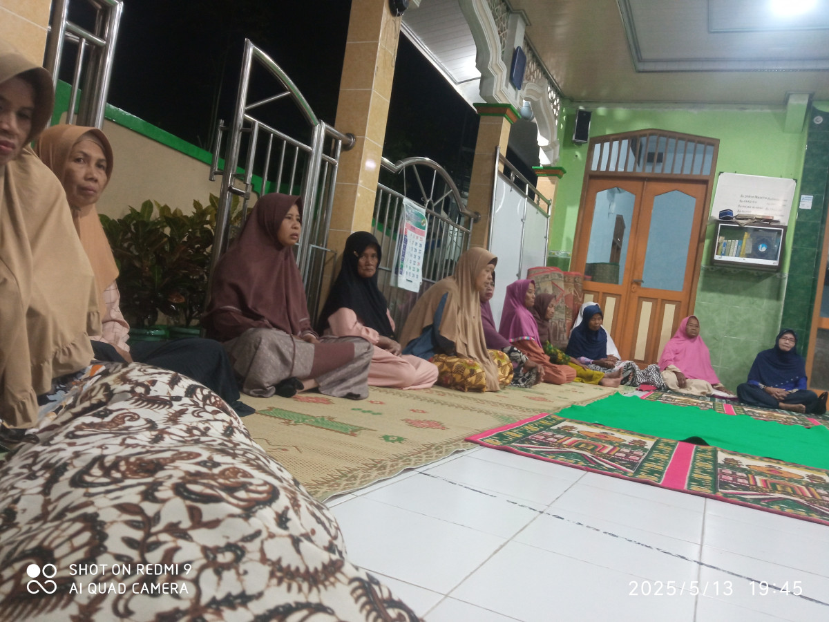 Ngaji fiqih malam jumat rw 11 cokrogaten