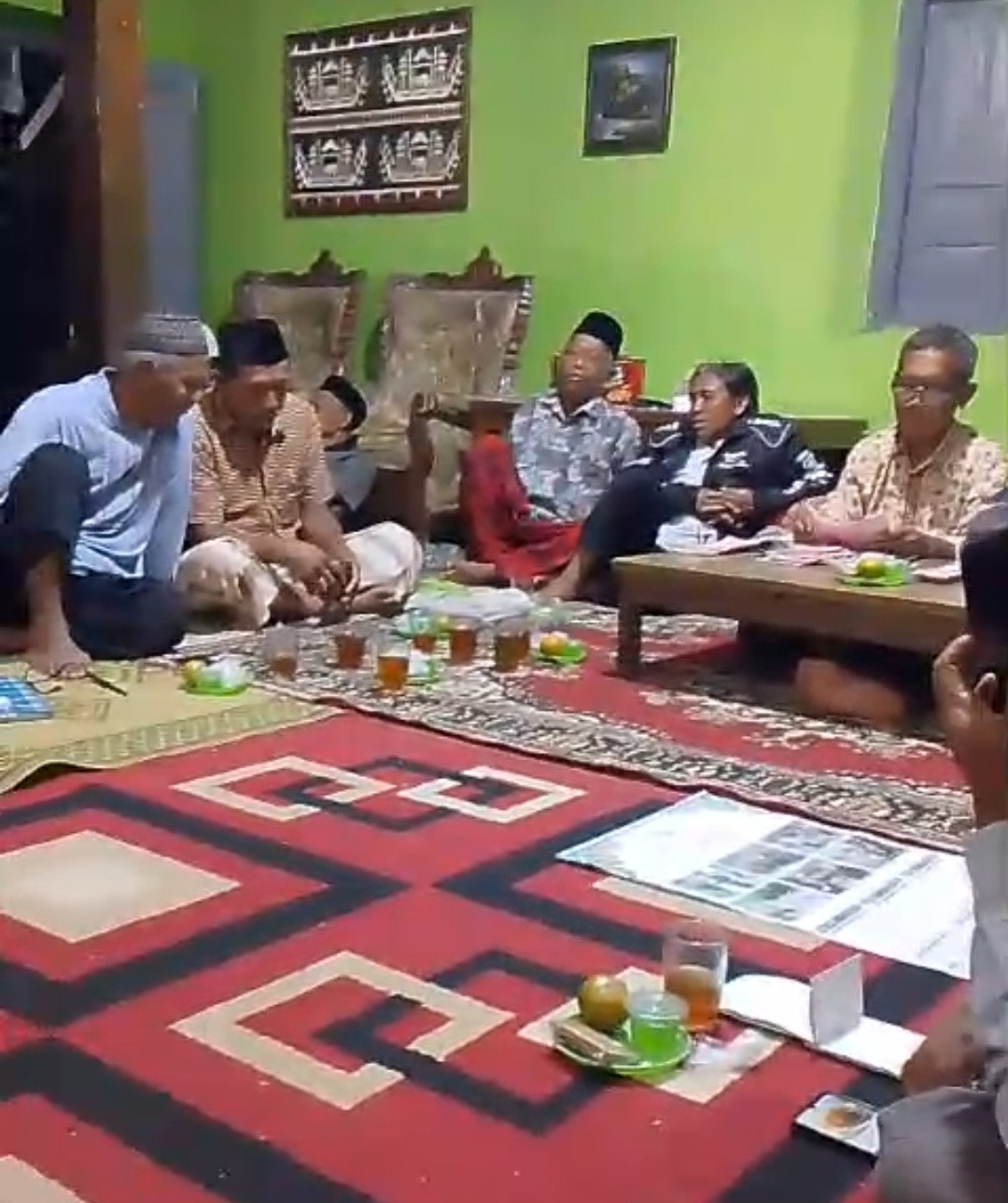 Pertemuan poktan & donopraloyo dusun Kalibulus