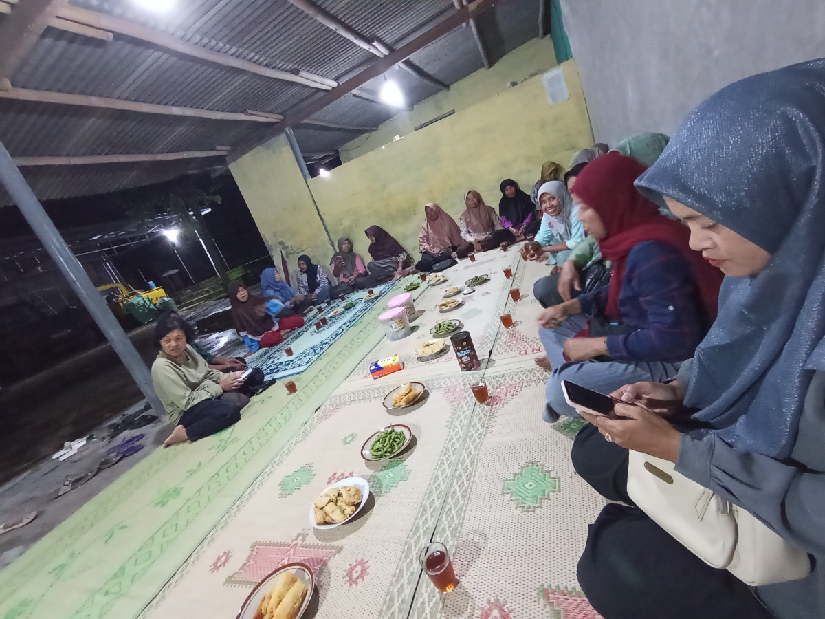 Pertemuan KWT sekar wangi dusun koroulon kidul