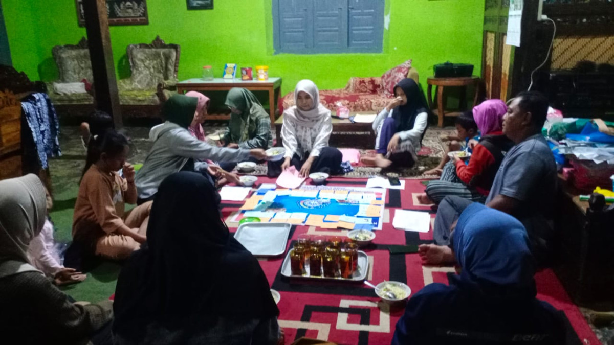 Latihan Simulasi PAAREDI dusun Kalibulus