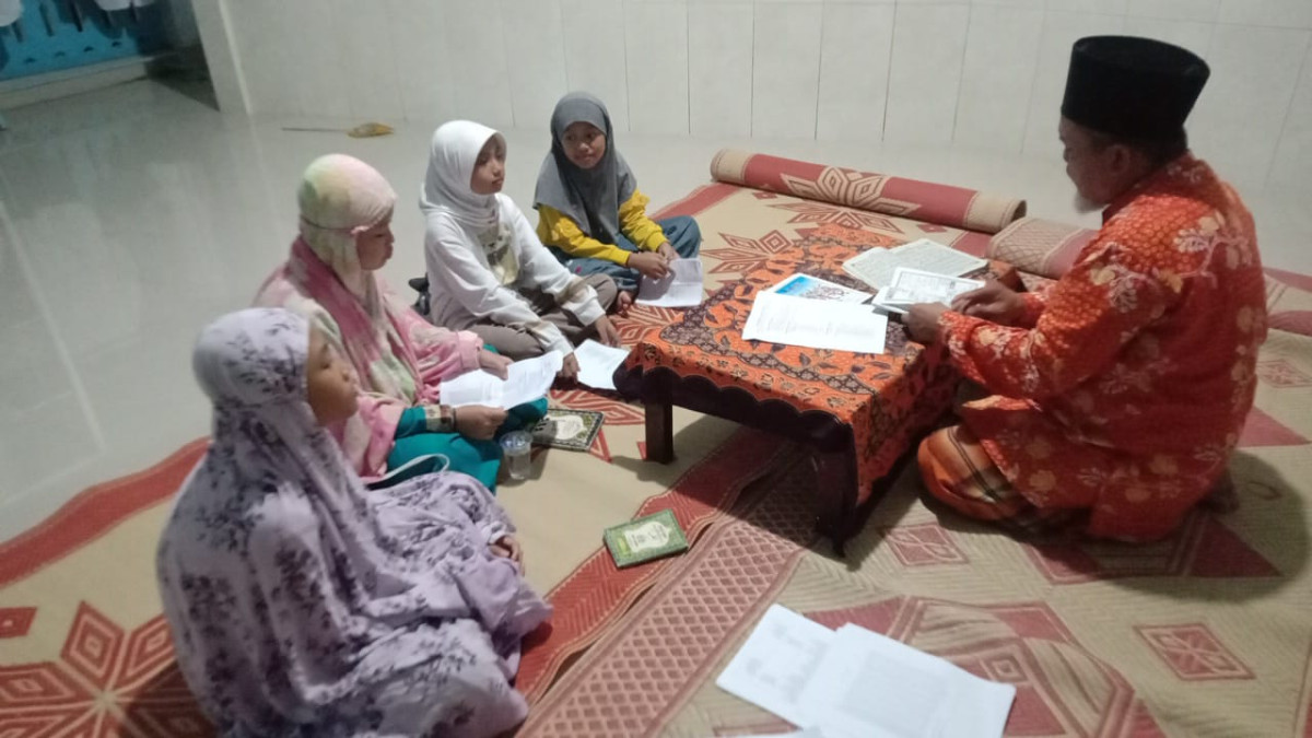 Persiapan santri TPA al hidayah ujian munaqosah badmood ngemplak