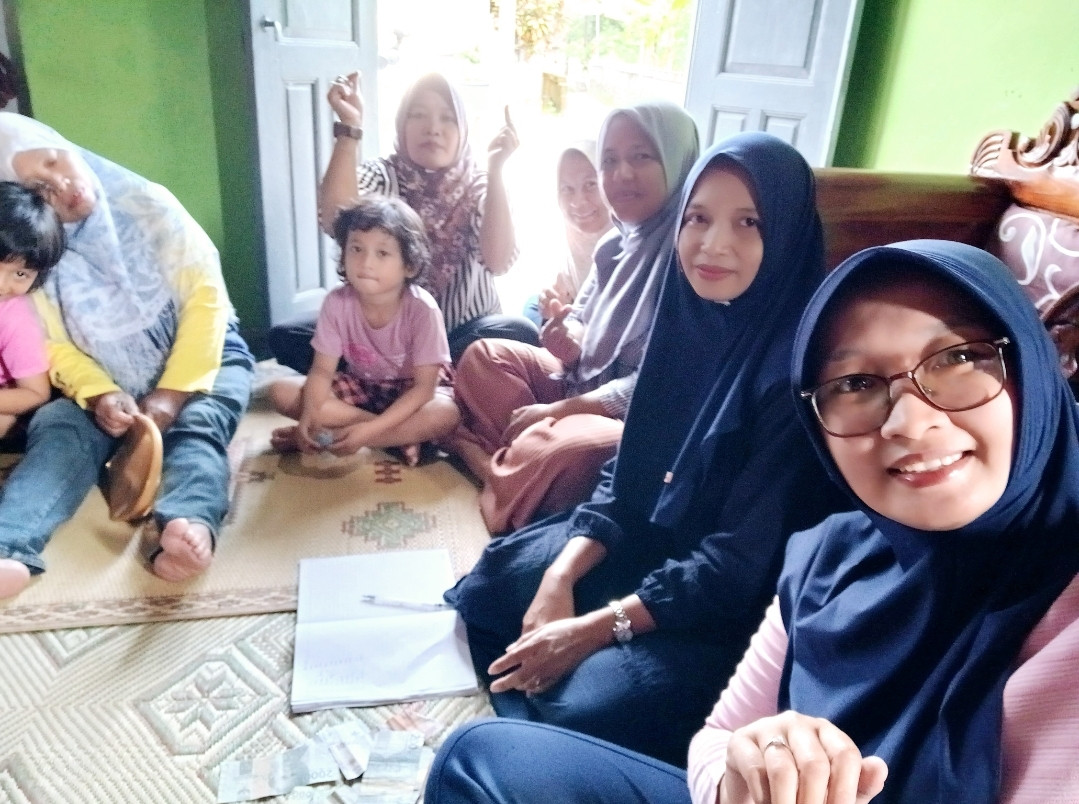 Pertemuan PKK dusun Kalibulus