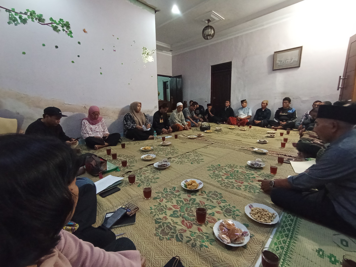 Persiapan lomba desa bank mandiri dusun Koroulon kidul