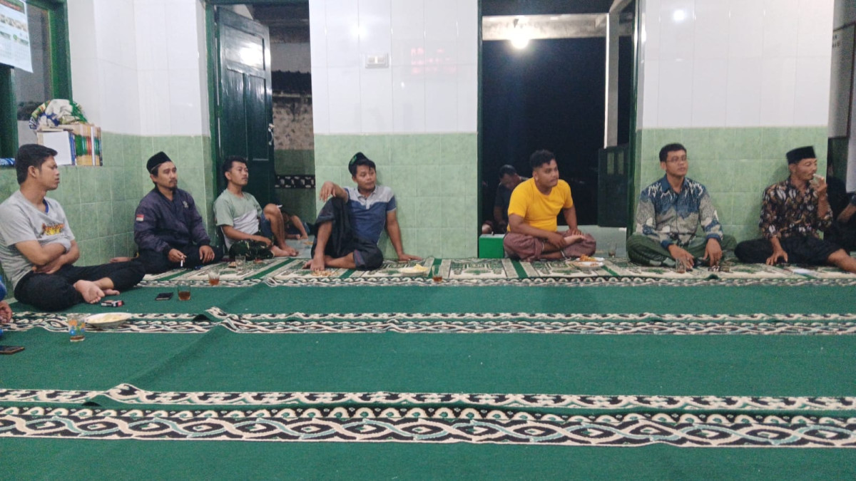 Rapat persiapan tegal jaten balong