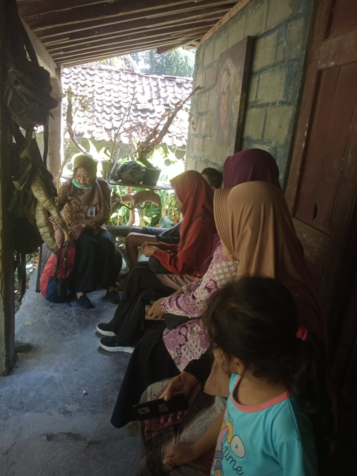 Kunjungan odgj balong dengan puskesmas ngemplak I