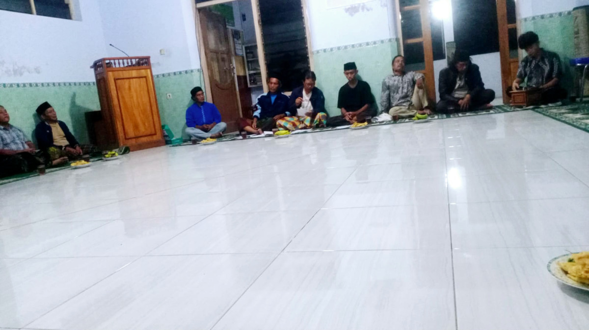 Pertemuan penutupan kegiatan Qurban dusun Kalibulus