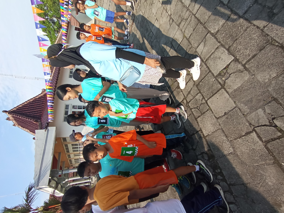 Lomba lari mini race bank mandiri dusun koroulon kidul