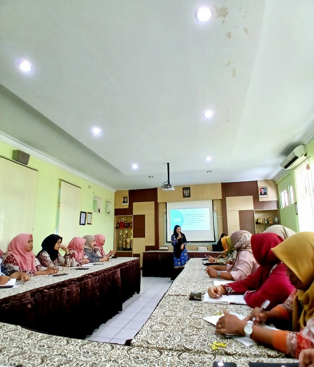 Kader Kalibulus mengikuti pertemuan di Puskesmas Ngemplak 1