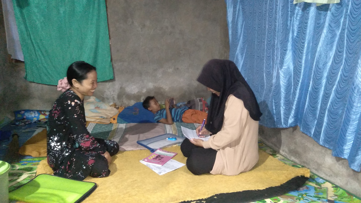 Kunjungn rumh ibu hamil cokrogaten