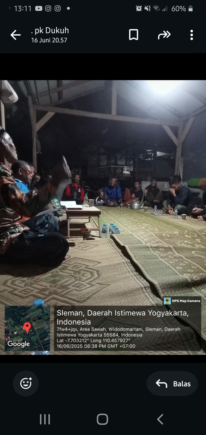 Rutinan kelompok ternk kambing cokrogaten